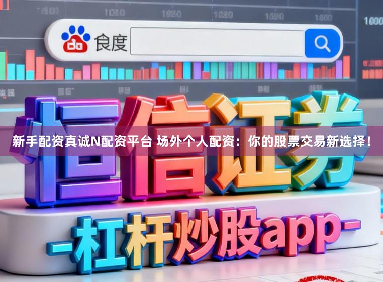 新手配资真诚N配资平台 场外个人配资：你的股票交易新选择！