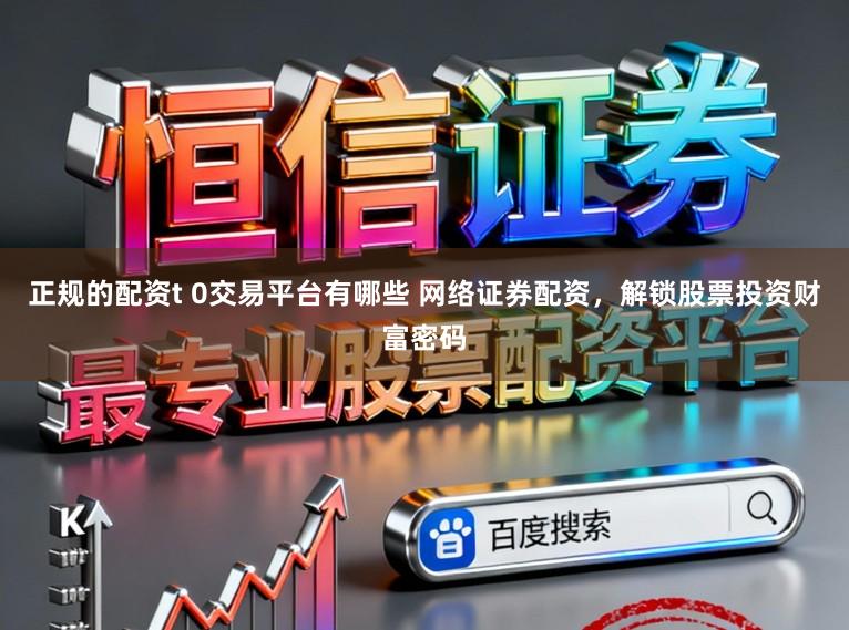 正规的配资t 0交易平台有哪些 网络证券配资,解锁股票投资财富密码